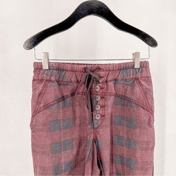 By Anthropologie Jacquie Button Fly Jogger Pants - Picture 2 of 7